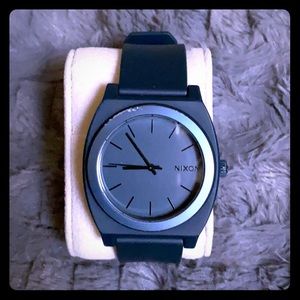 Nixon Time Teller Midnight Blue Watch w/ blk hands